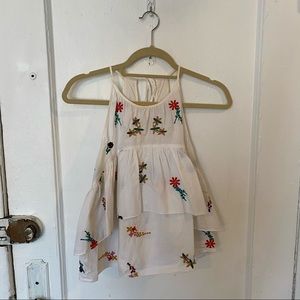 Zara Embroidered Top